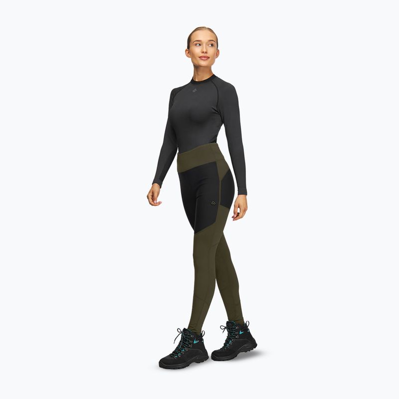 Damenleggings Alpinus Medium olive 2