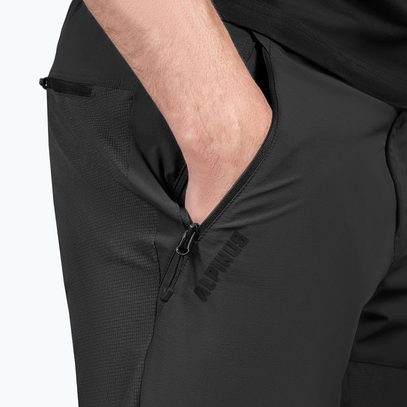 Herren-Trekkinghose Alpinus Black Deccan 3