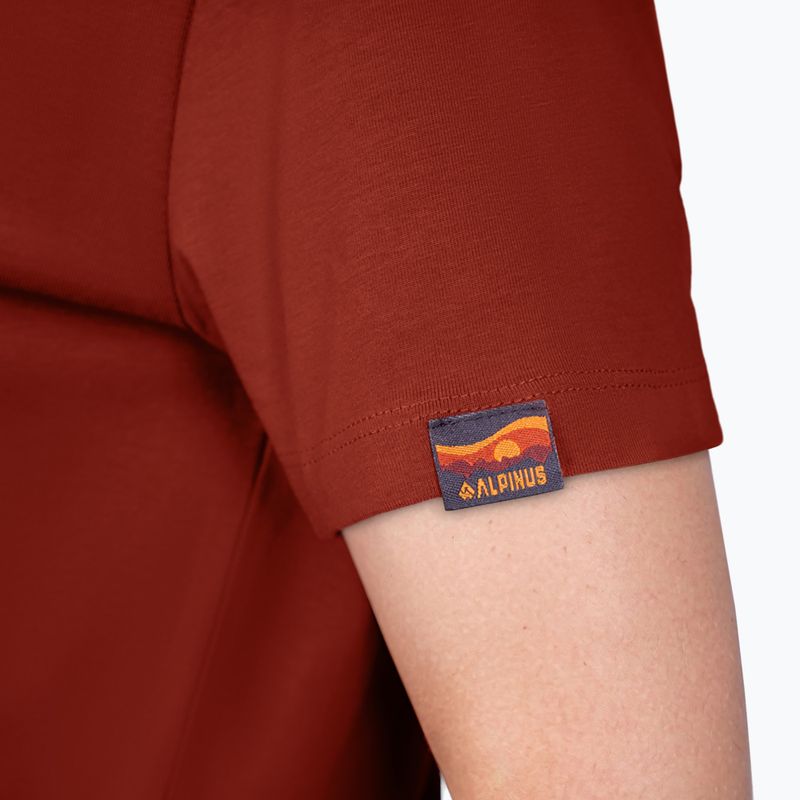 Damen-Trekkingshirt Alpinus Dirna brick-red 3