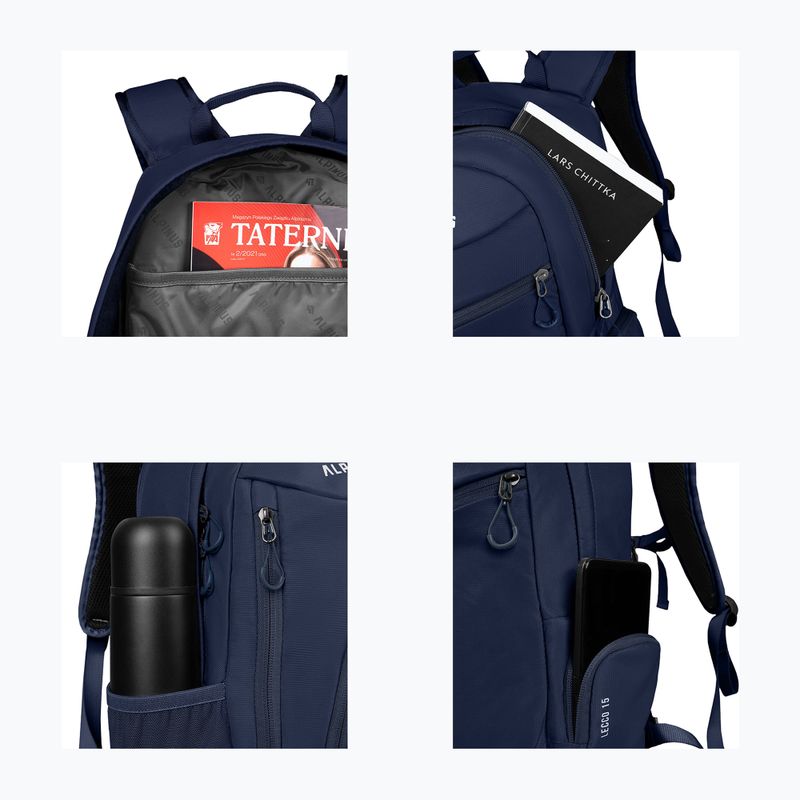 Wanderrucksack Alpinus Lecco 15 l navy 4