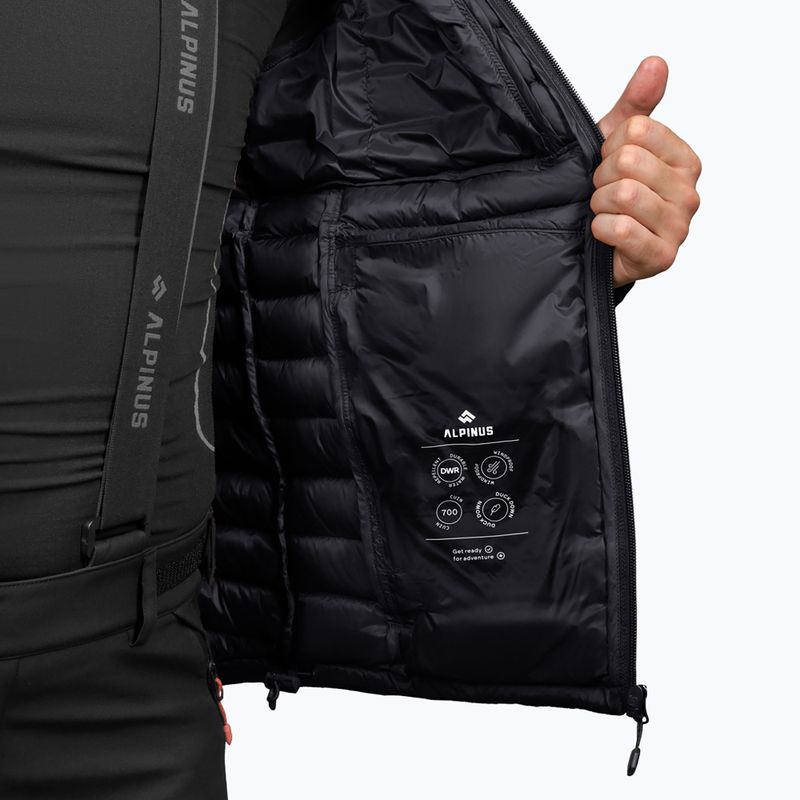 Herren-Daunenjacke Alpinus Kiruna black 8