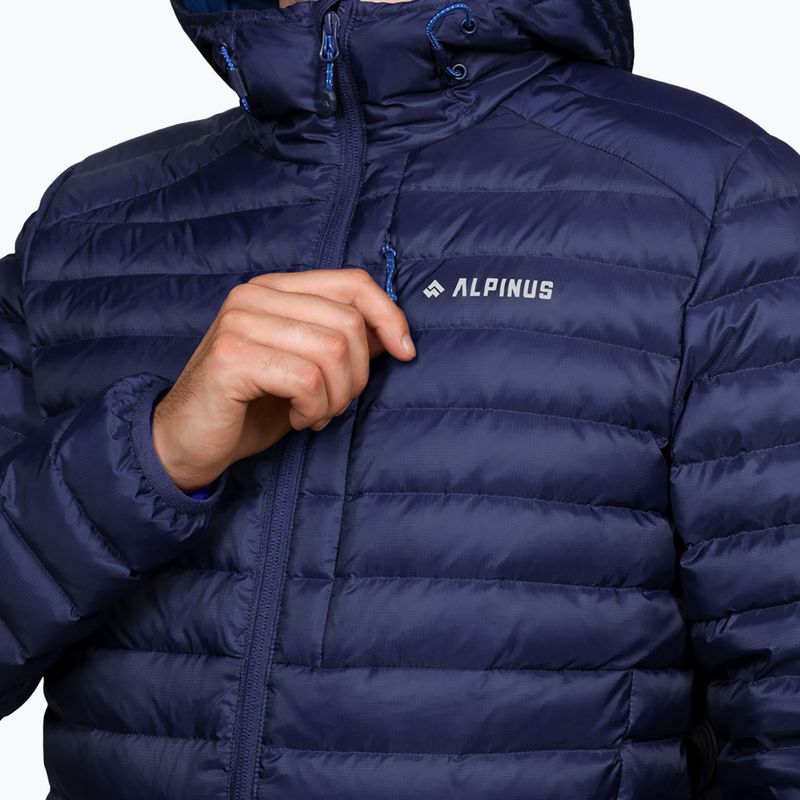 Herren-Daunenjacke Alpinus Kiruna navy blue 5