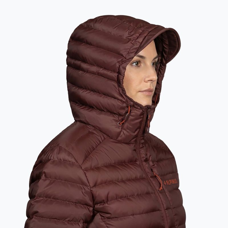Damen-Daunenjacke Alpinus Kiruna brown 3