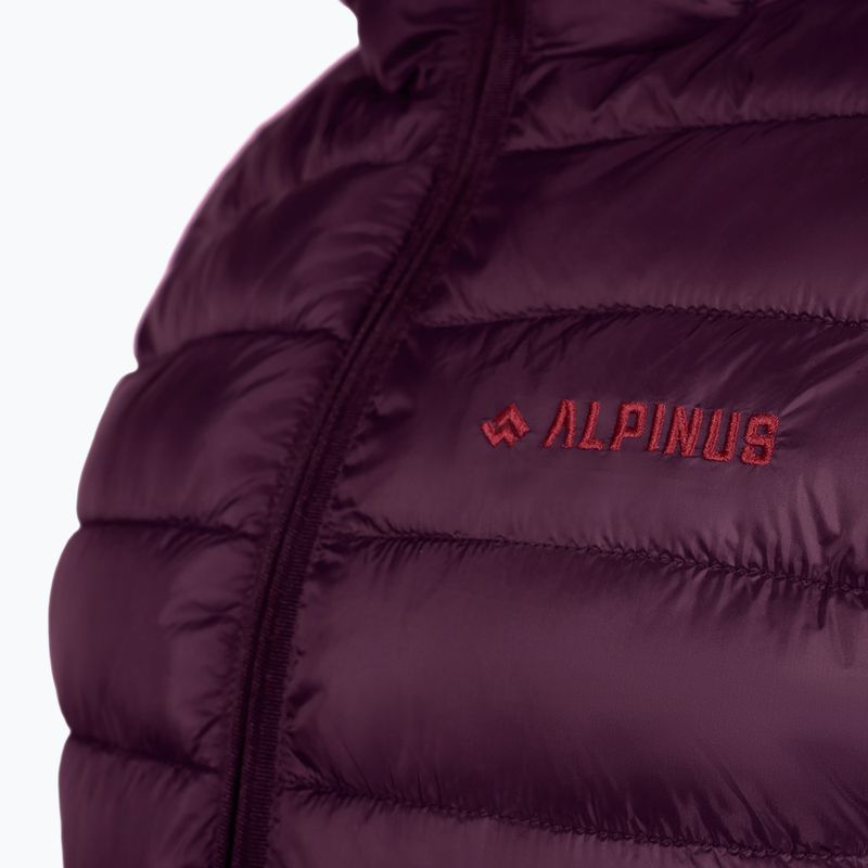 Gefütterte Damenjacke Alpinus Tunari dark plum 4