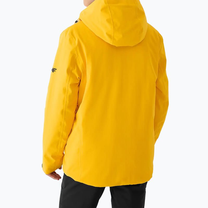 Herren-Skijacke 4F M0877 yellow 3