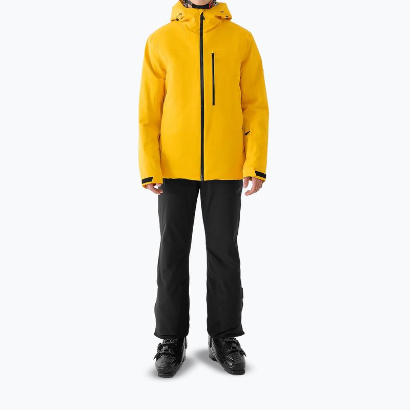 Herren-Skijacke 4F M0877 yellow 4