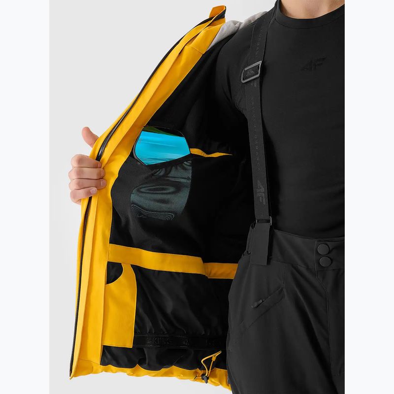 Herren-Skijacke 4F M0877 yellow 10