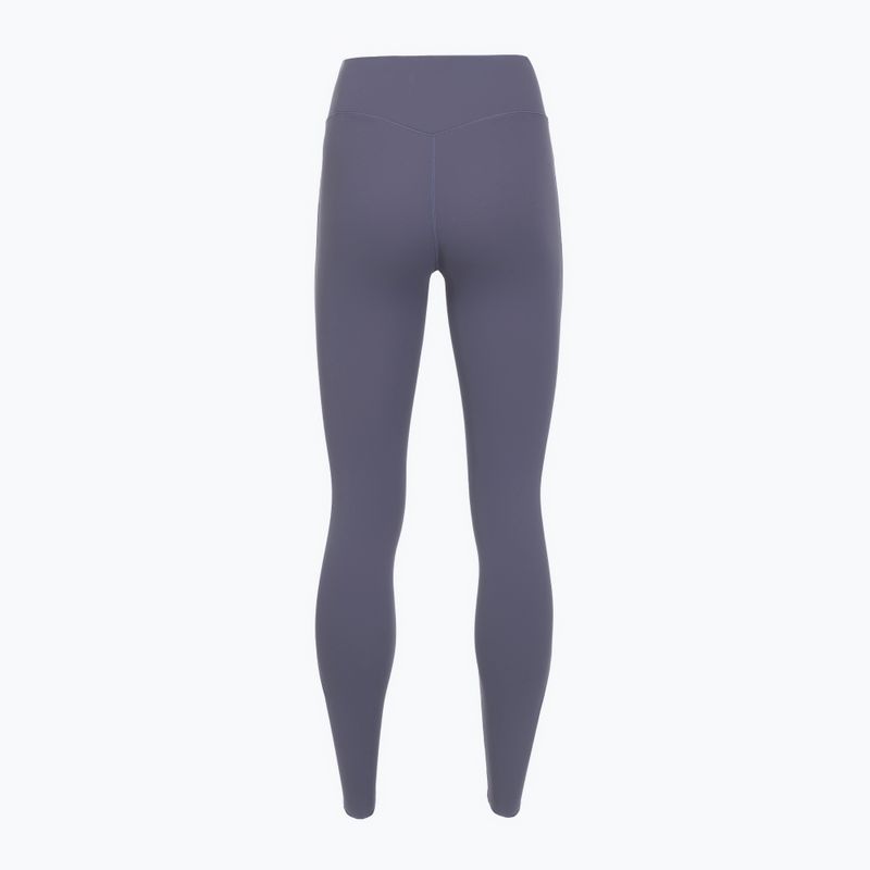 Damen-Trainingsleggings 4F Solar Punk FNK F404 denim 2