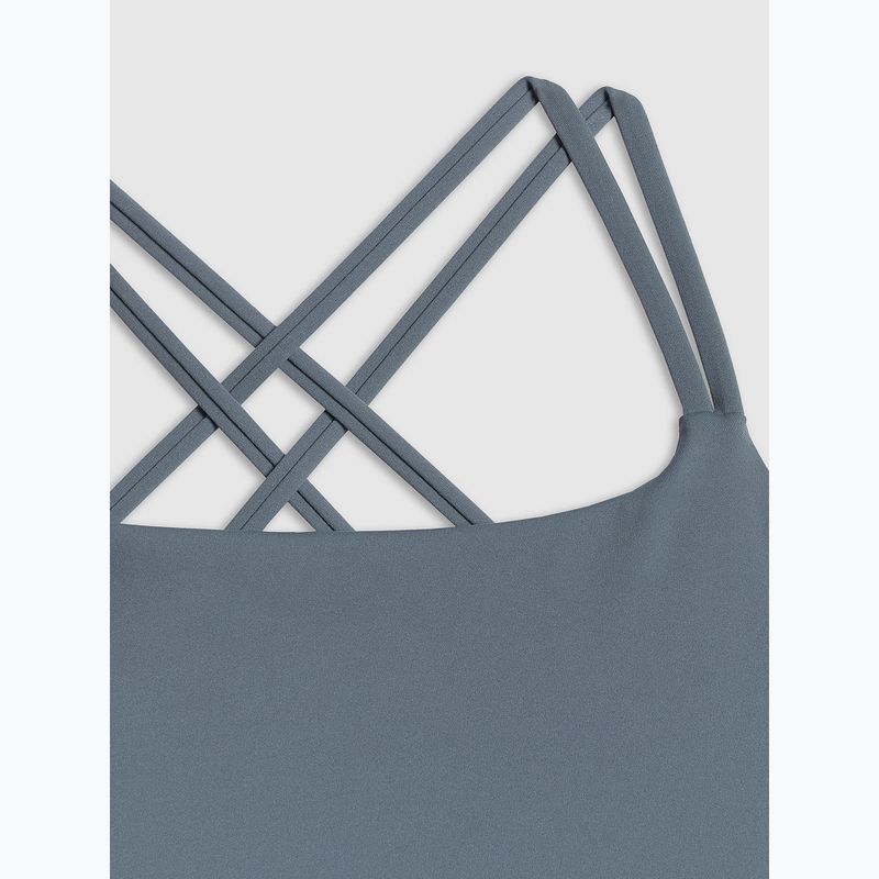 Damen-Trainingsshirt 4F Solar Punk FNK F0745 denim 2