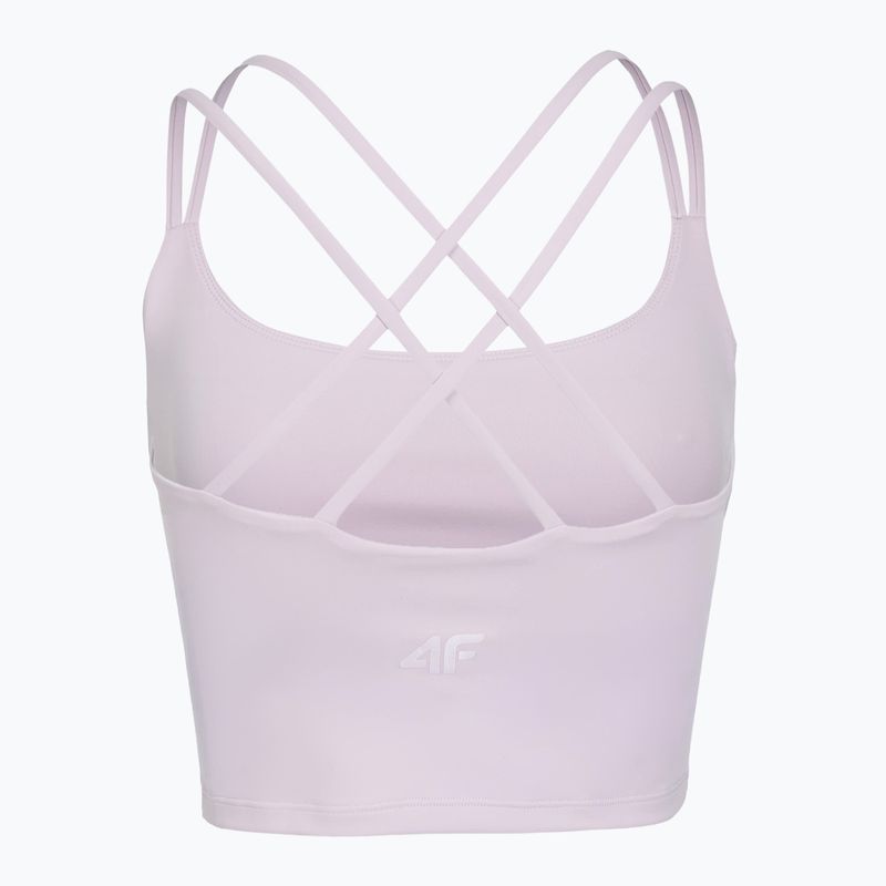 Damen-Trainingsshirt 4F Solar Punk FNK F0745 light violet 2