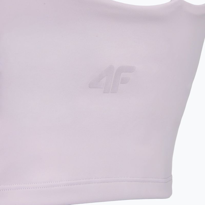 Damen-Trainingsshirt 4F Solar Punk FNK F0745 light violet 3