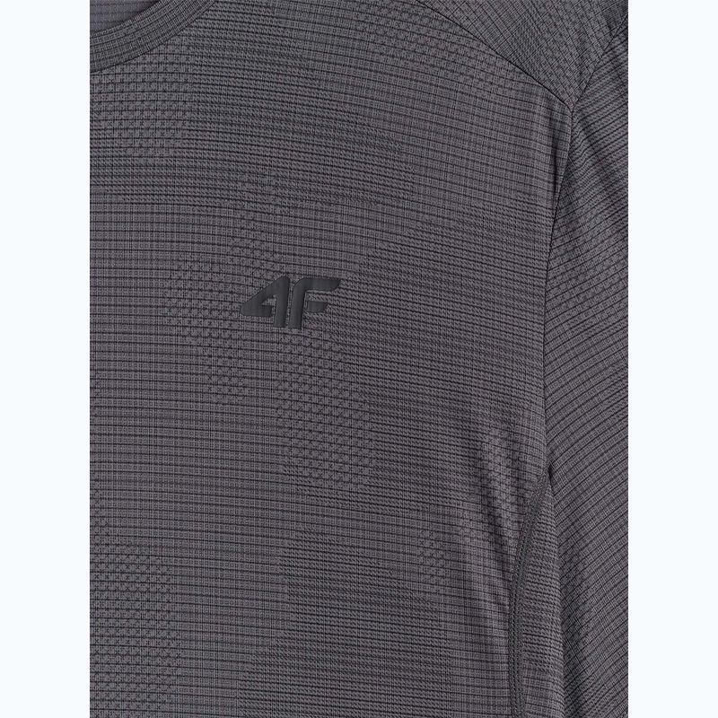 Trainings-T-Shirt Herren 4F Athletic FNK M1778 black allover 2