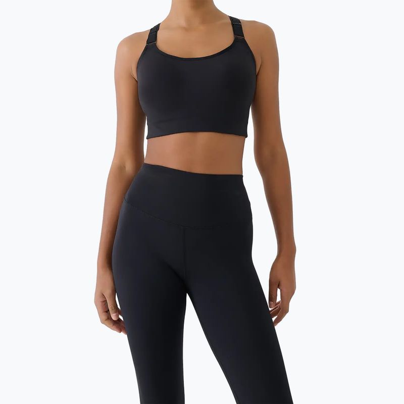 Damen-Trainingsleggings 4F Multiactive FNK F419 deep black 5