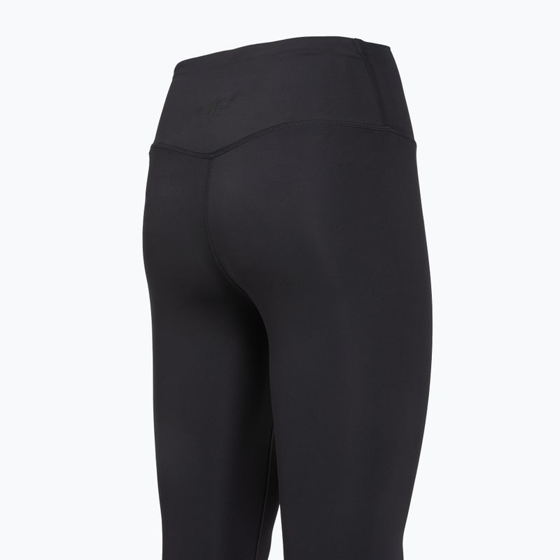 Damen-Trainingsleggings 4F Multiactive FNK F419 deep black 11