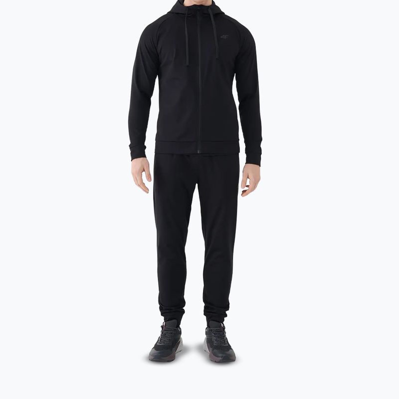 Herrenpullover 4F Multiactive FNK M631 deep black 2