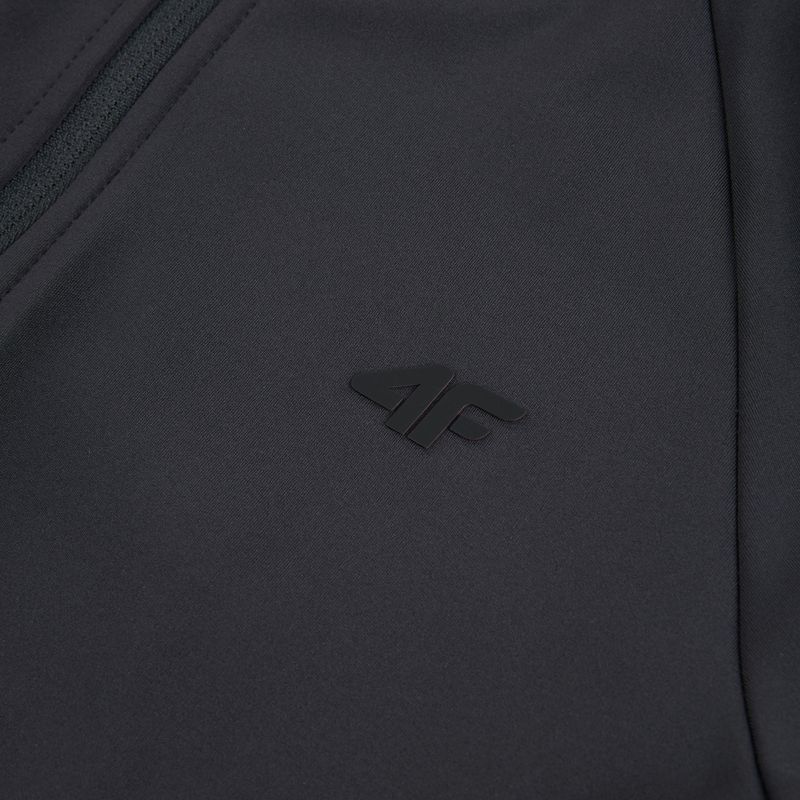 Kinder-Sweatshirt 4F The Color's Energy FNK M688 deep black 3