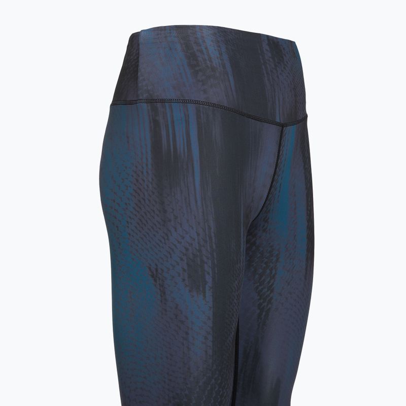 Damen-Trainingsleggings 4F Solar Punk FNK F454 sea green allover 11