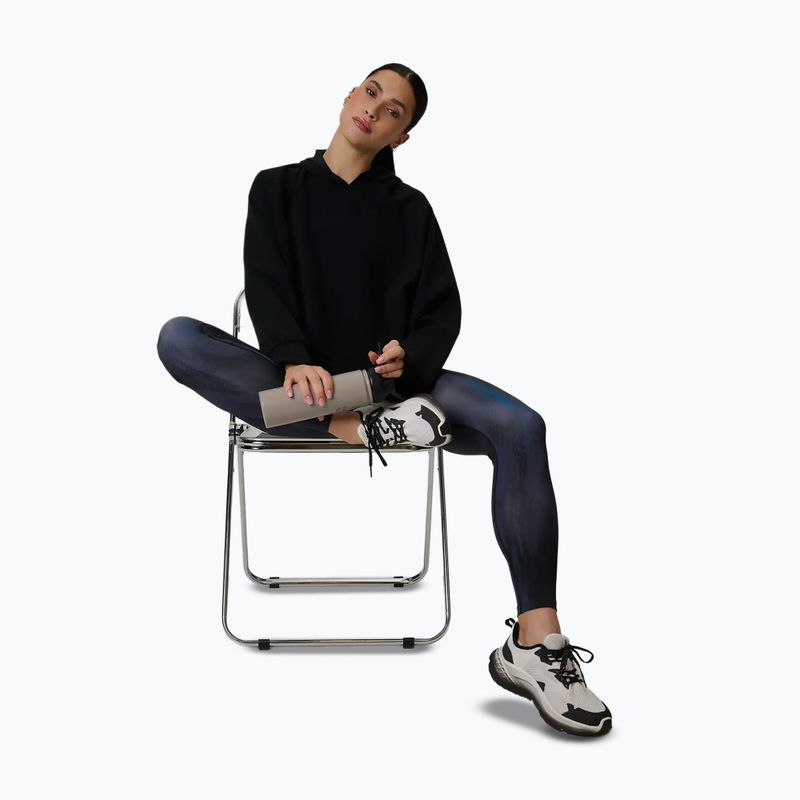 Damen-Trainingsleggings 4F Solar Punk FNK F454 sea green allover 8