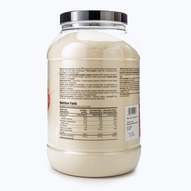 Molke 7Nutrition Protein 80 Pfirsich 7Nu000246 2