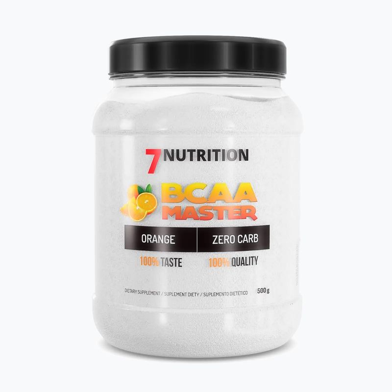 BCAA Master 7Nutrition Aminosäuren 500g orange 7Nu000333-orange