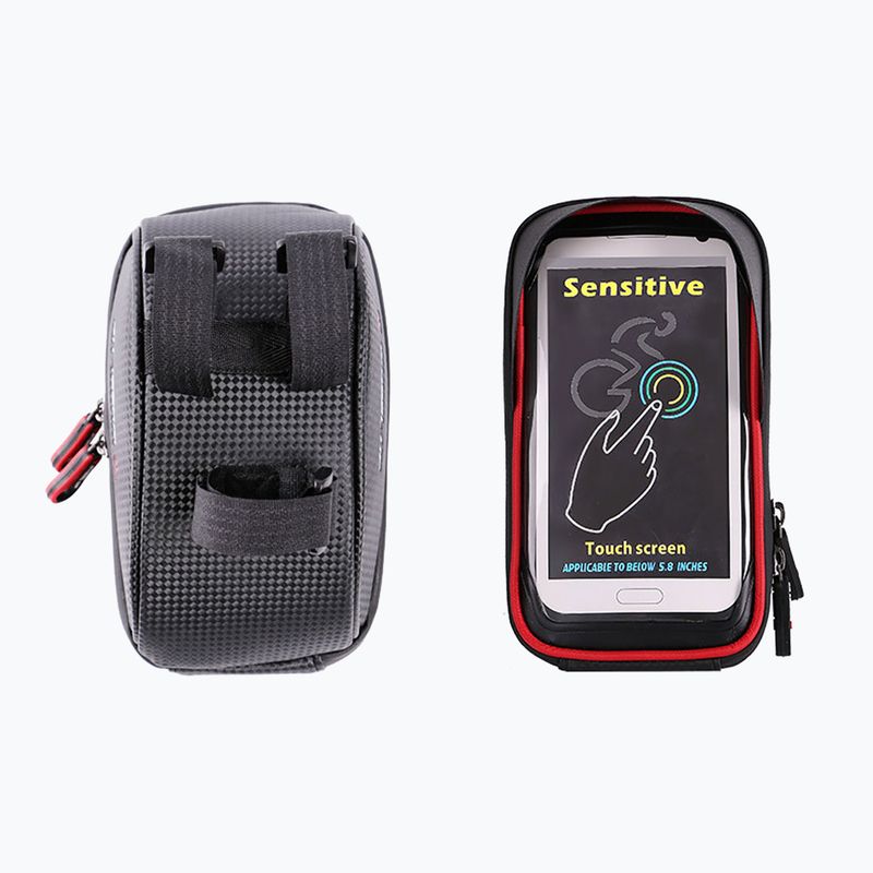 Wheel Up Fahrradlenkertasche schwarz 8643 8