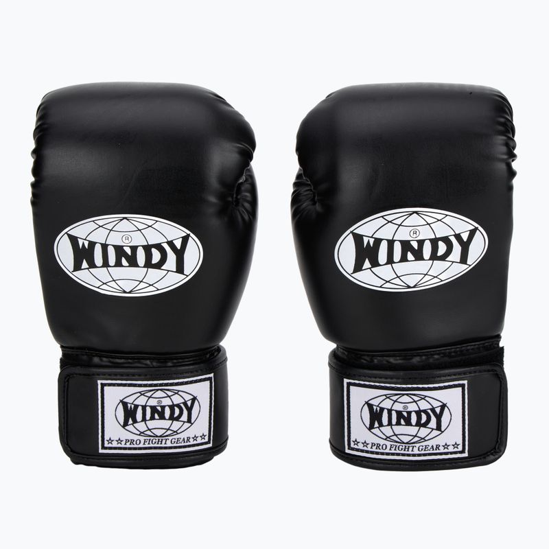 Boxhandschuhe WINDY Classic Synthetic Leather black 2