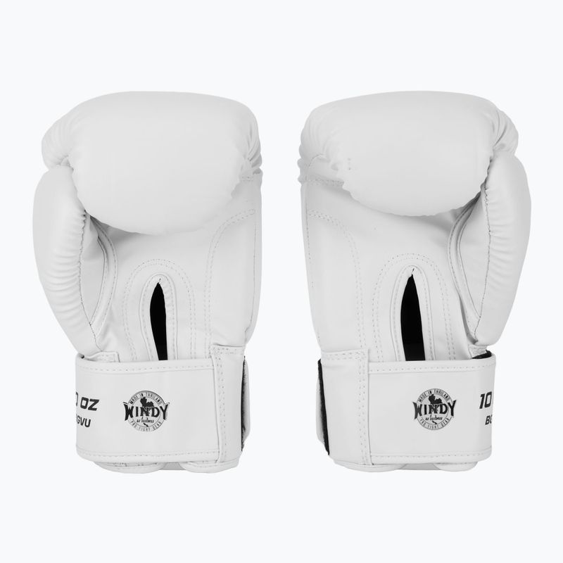 Boxhandschuhe WINDY Classic Synthetic Leather white 3