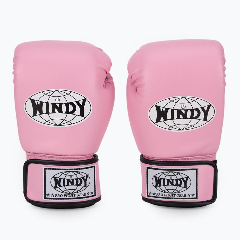 Boxhandschuhe WINDY Classic Synthetic Leather pink 2