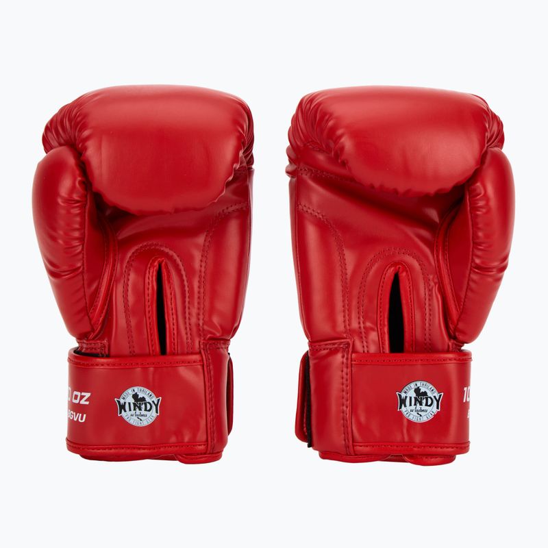 Boxhandschuhe WINDY Classic Synthetic Leather red 3