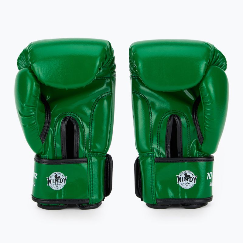 Boxhandschuhe WINDY Classic Synthetic Leather green 3