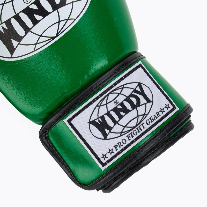 Boxhandschuhe WINDY Classic Synthetic Leather green 6