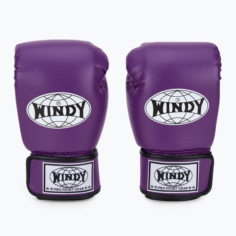 Boxhandschuhe WINDY Classic Synthetic Leather purple 2