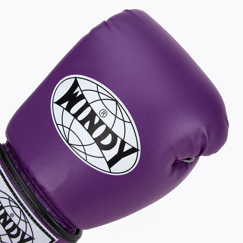Boxhandschuhe WINDY Classic Synthetic Leather purple 5