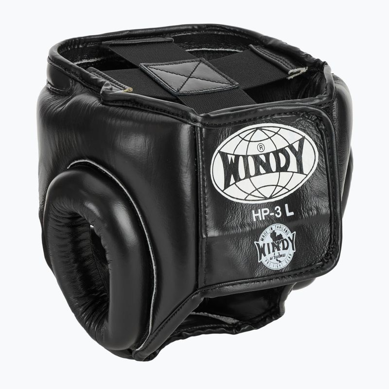 Boxhelm WINDY Genuine Leather black 3