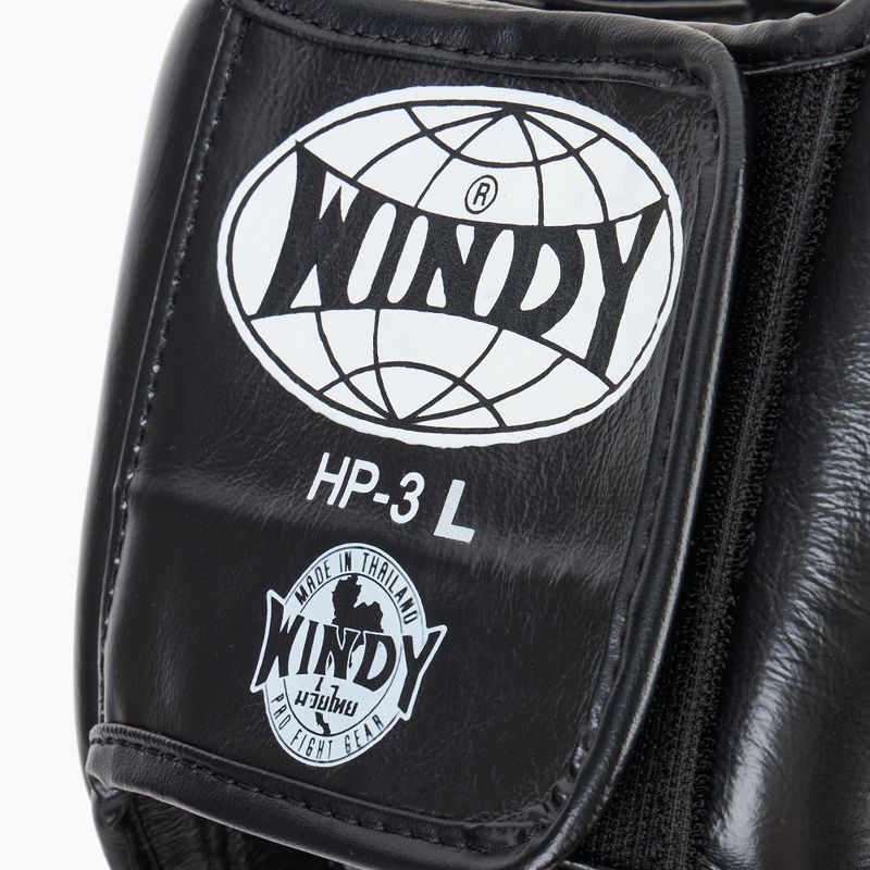 Boxhelm WINDY Genuine Leather black 4
