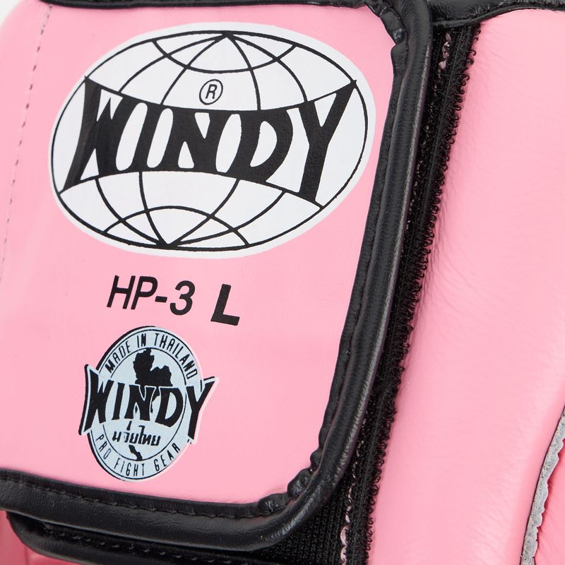 Boxhelm WINDY Genuine Leather pink 4