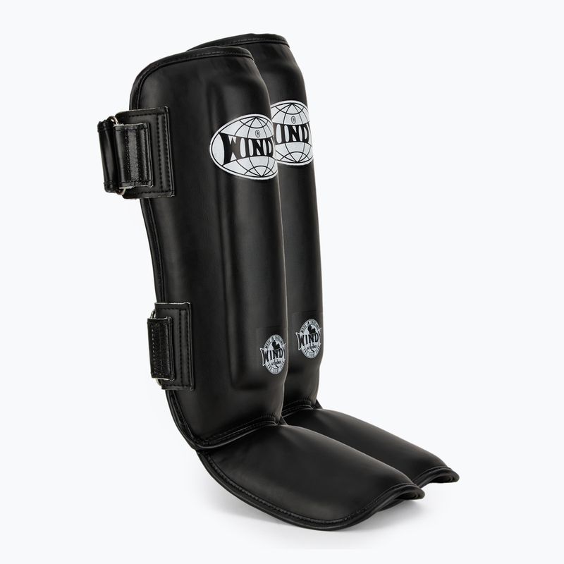 Schienbein- und Fußschützer WINDY Classic Double Strap black