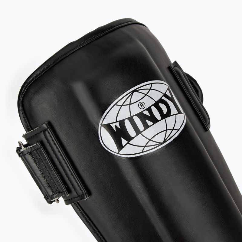 Schienbein- und Fußschützer WINDY Classic Double Strap black 7