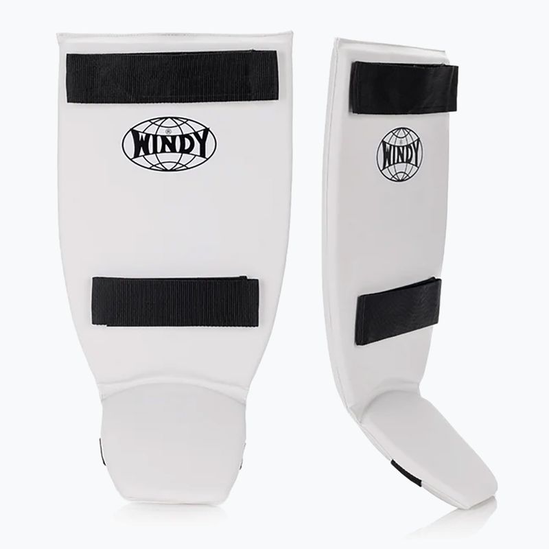 Schienbein- und Fußschützer WINDY Classic Double Strap white 8