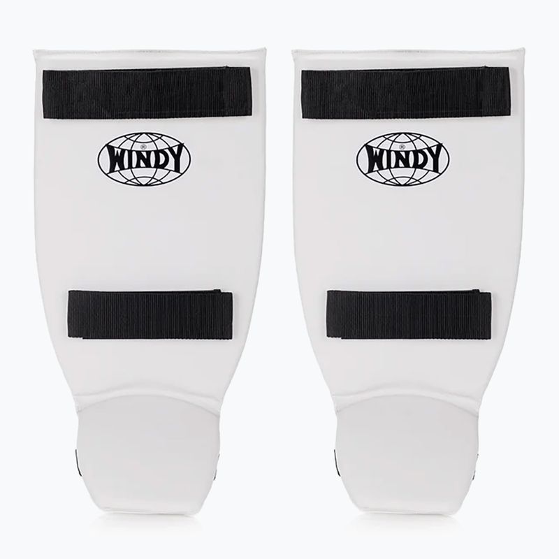 Schienbein- und Fußschützer WINDY Classic Double Strap white 9