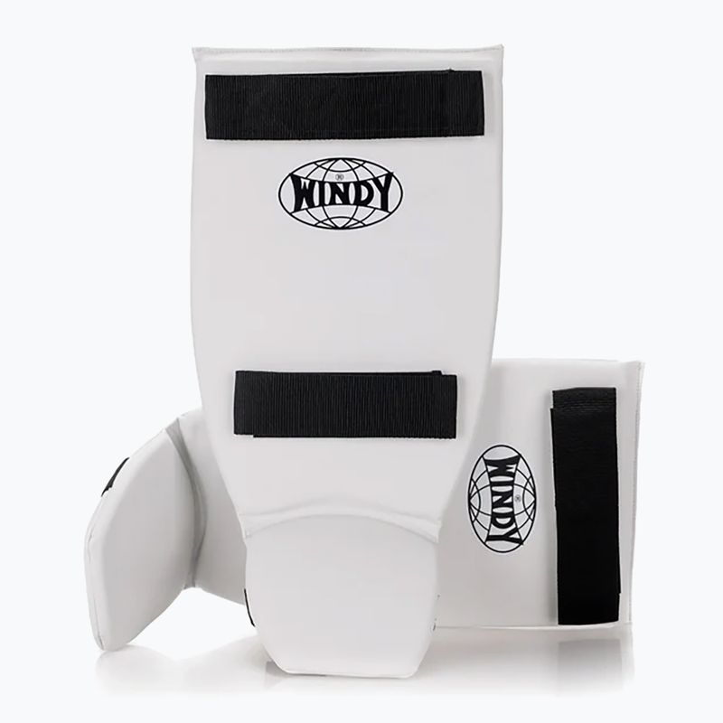 Schienbein- und Fußschützer WINDY Classic Double Strap white 10