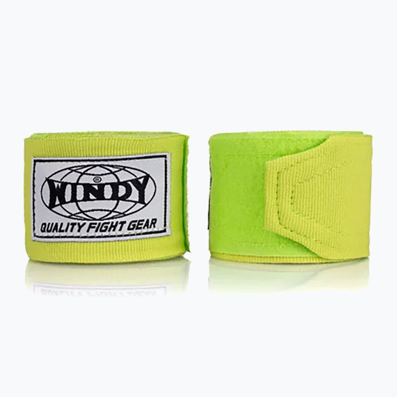 Boxbandagen Windy HW-2 450 cm green flueo 3