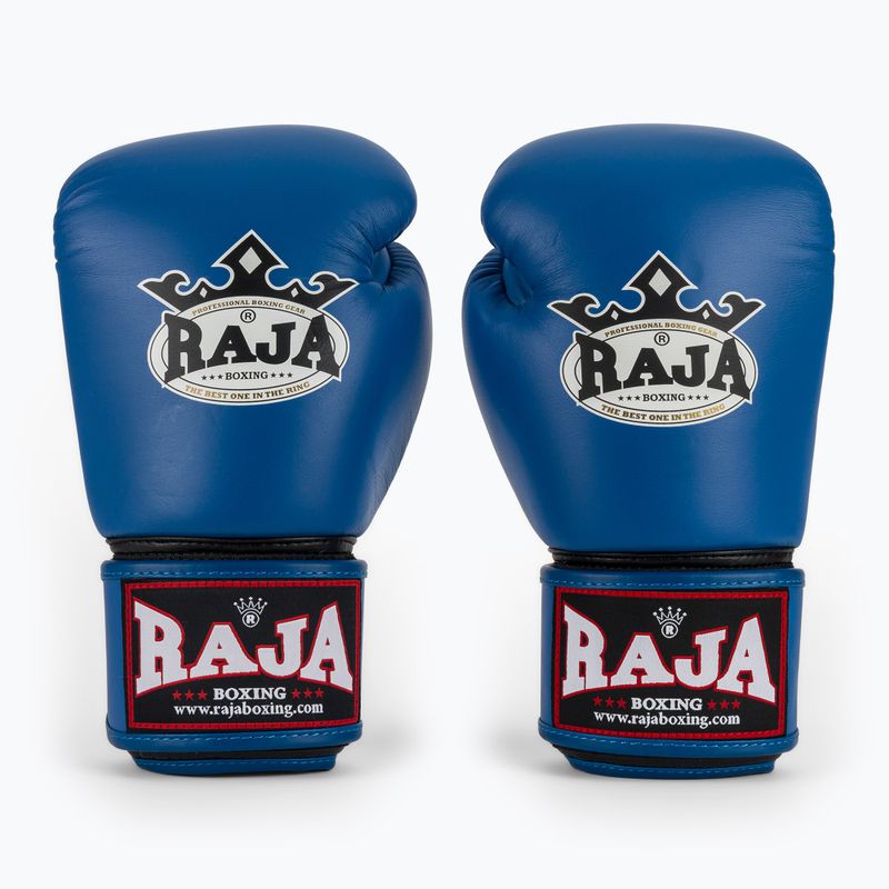 Boxhandschuhe RAJA BOXING Single Standard Genuine Leather blue 2