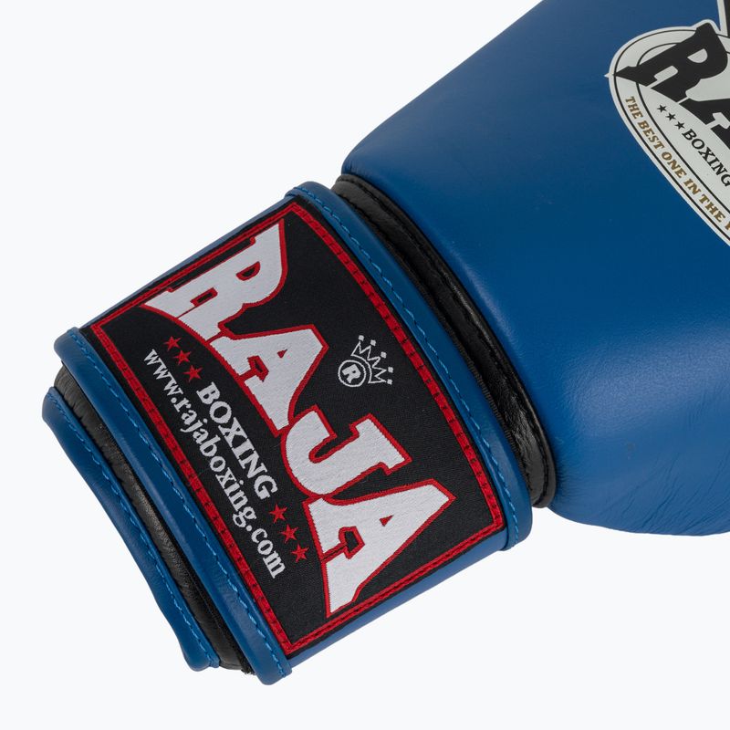 Boxhandschuhe RAJA BOXING Single Standard Genuine Leather blue 6