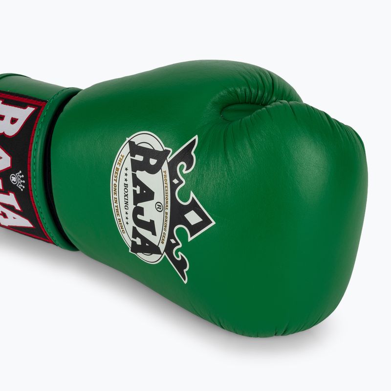 Boxhandschuhe RAJA BOXING Single Standard Genuine Leather green 5