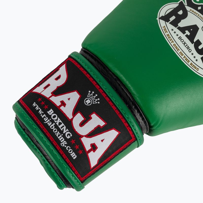 Boxhandschuhe RAJA BOXING Single Standard Genuine Leather green 6