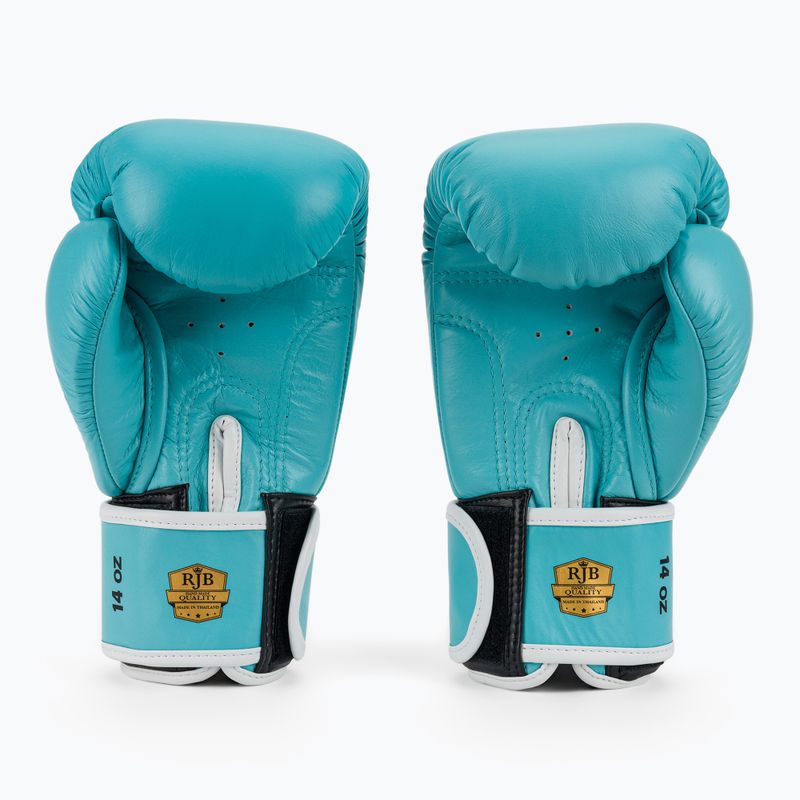 Boxhandschuhe RAJA BOXING Single Standard Genuine Leather light blue 3