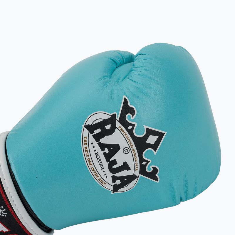 Boxhandschuhe RAJA BOXING Single Standard Genuine Leather light blue 5