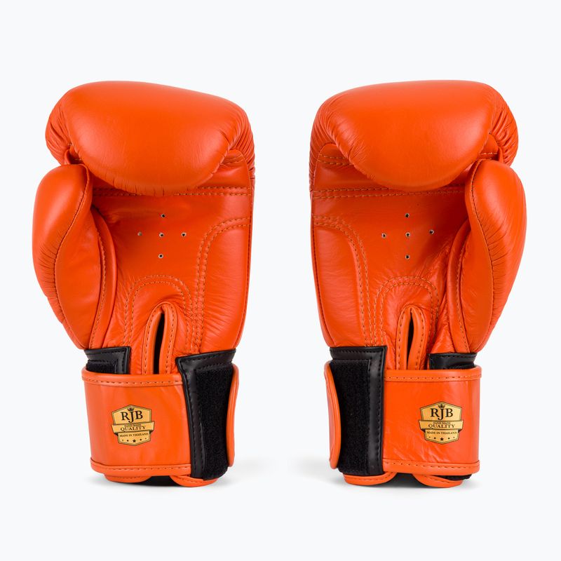 Boxhandschuhe RAJA BOXING Single Standard Genuine Leather orange 3