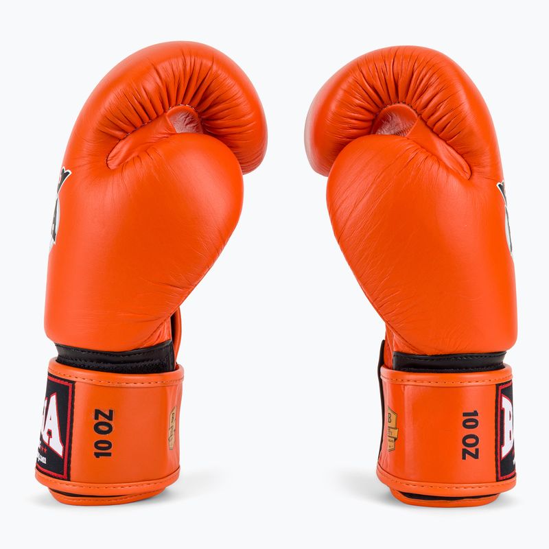 Boxhandschuhe RAJA BOXING Single Standard Genuine Leather orange 4